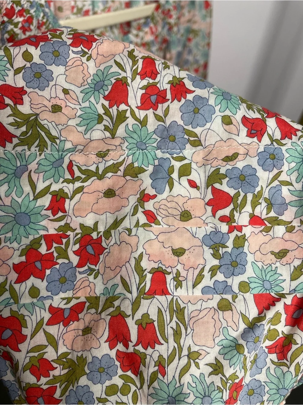 J Crew Floral Poplin Blouse